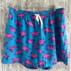 Chubbies Blue Turtle Swim Shorts 2XL